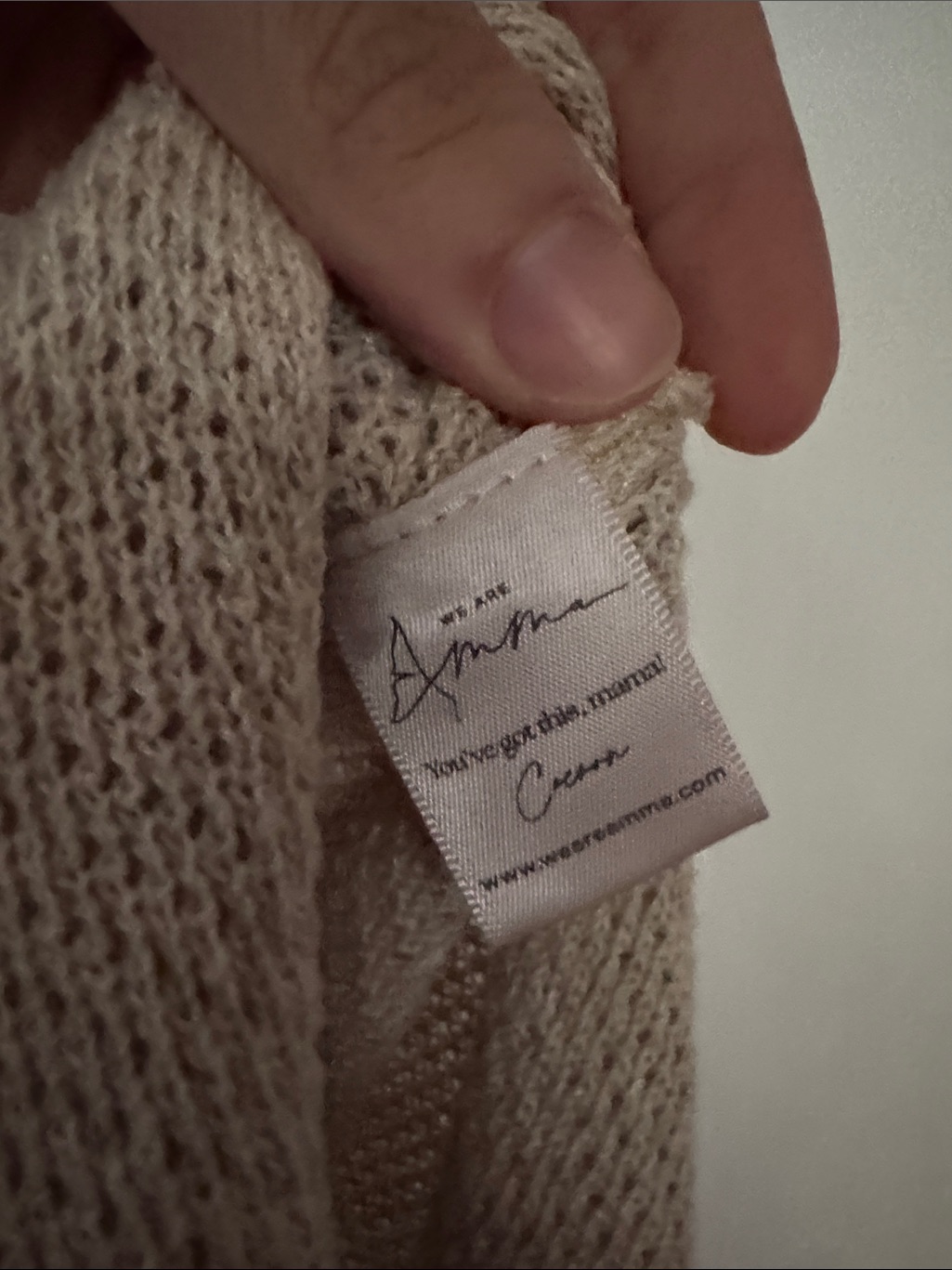 We Are Amma Natural Cocoon Soft Knit Nursing Cover — image 6 of 6